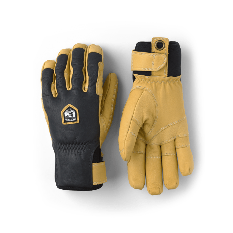 Hestra Ergo Grip Incline Gloves Winter Apparel - Gloves Hestra M/8 Grey / Natural Yellow