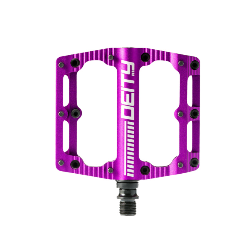 Deity Black Kat Pedals Cycling Parts - Pedal - Mountain Flat Pedal Deity Components Purple