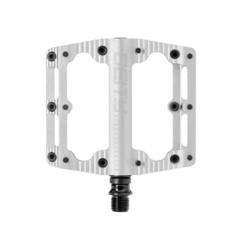 Deity Black Kat Pedals Cycling Parts - Pedal - Mountain Flat Pedal Deity Components Silver