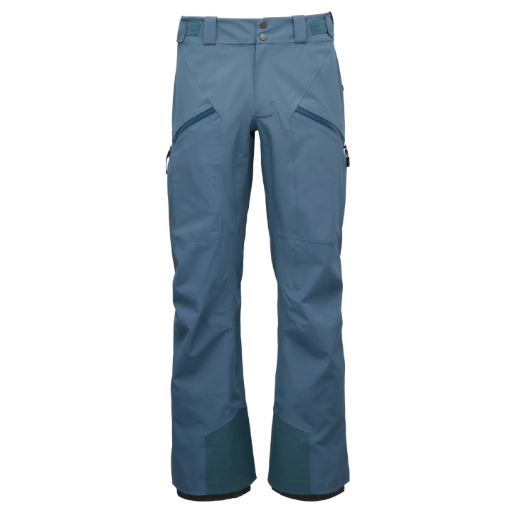 Black Diamond M Recon Stretch Pants Winter Apparel - Winter Apparel Mens Hardshell Bottom Black Diamond Extra Large Midnight Blue