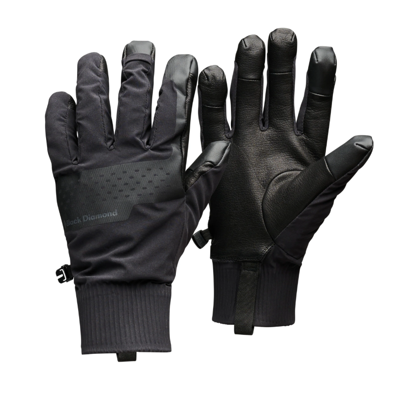 Black Diamond Alpine Softshell Gloves Winter Apparel - Gloves Black Diamond Extra Large Black