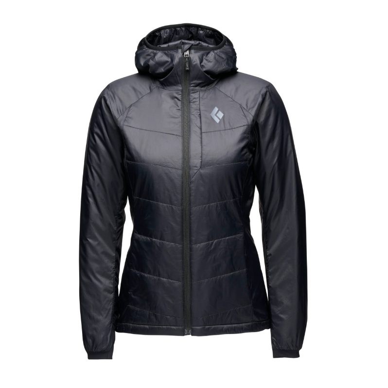 Black Diamond W Solution 2.0 Hoody Winter Apparel - Winter Apparel Womens Insulated Top Black Diamond