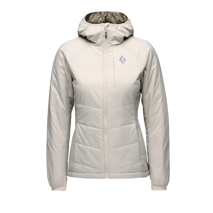 Black Diamond W Solution 2.0 Hoody Winter Apparel - Winter Apparel Womens Insulated Top Black Diamond