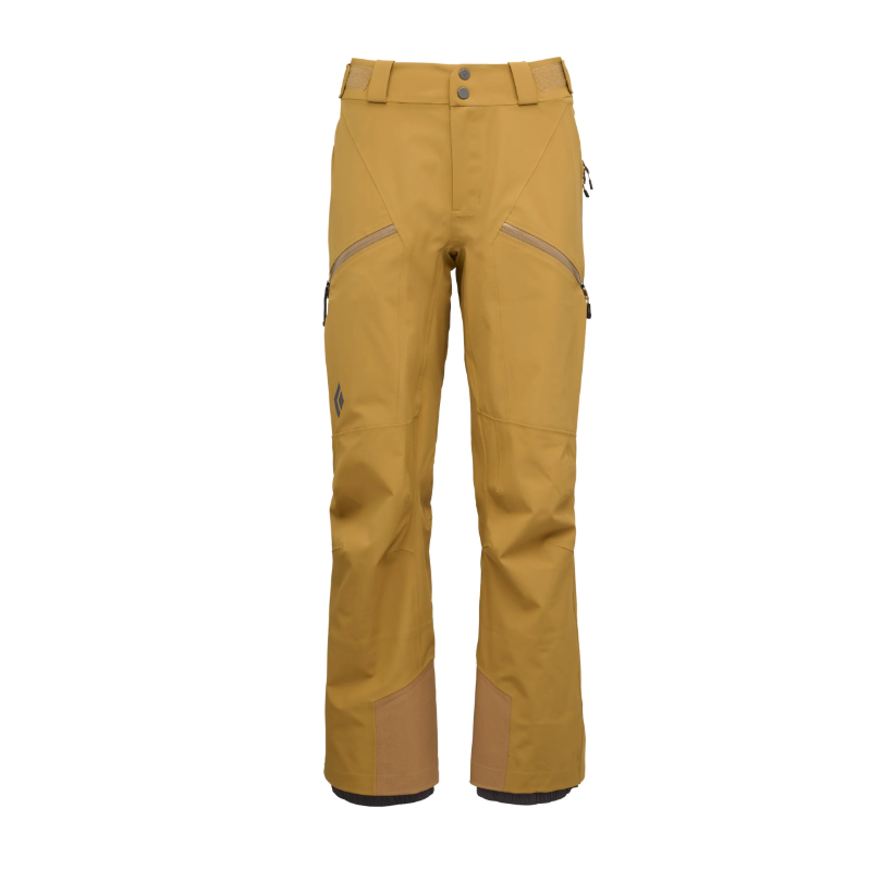 Black Diamond W Recon Stretch Pants Winter Apparel - Winter Apparel Womens Hardshell Bottom Black Diamond Extra Large Flax