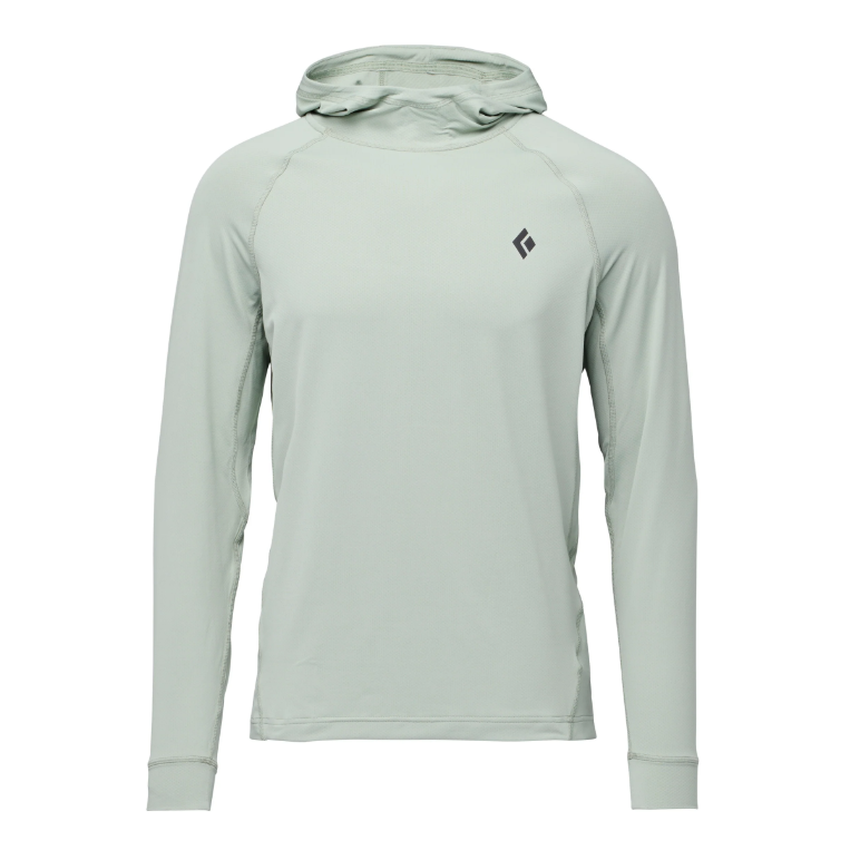 Black Diamond M Alpenglow Hoody Summer Apparel - Mens - Tops Black Diamond Extra Large Agave