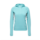 Black Diamond W Alpenglow Pro Hoody Summer Apparel - Womens - Tops Black Diamond Small Glacier