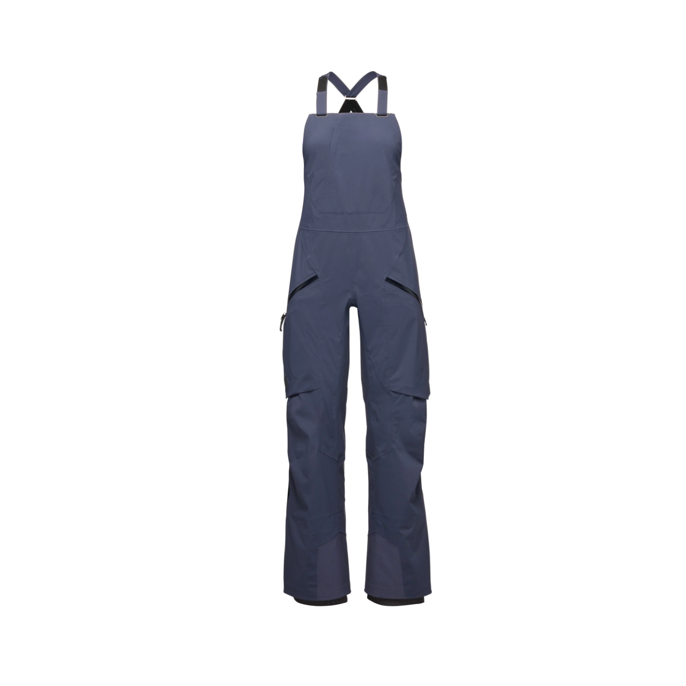Black Diamond W Factor Bibs Winter Apparel - Winter Apparel Womens Hardshell Bottom Black Diamond Extra Small Charcoal