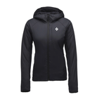 Black Diamond W First Light 1.0 Stretch Hoody Winter Apparel - Winter Apparel Womens Insulated Top Black Diamond Extra Small Black