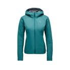 Black Diamond W First Light 1.0 Stretch Hoody Winter Apparel - Winter Apparel Womens Insulated Top Black Diamond Extra Small Deep Woods
