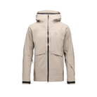 Black Diamond M Factor Shell Winter Apparel - Winter Apparel Mens Hardshell Top Black Diamond Small Moonstone