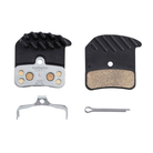 Shimano METAL PAD (H03C) W/FIN & SPRING W/SPLIT PIN M820/M640 Cycling Parts - Brake - Disc Brake Pads Shimano