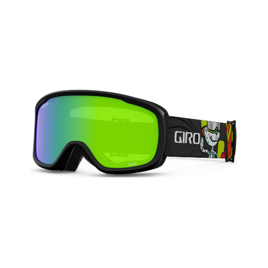 Giro Buster Kid's Goggle Eyewear - Goggles Giro Black Ashes/Loden Green