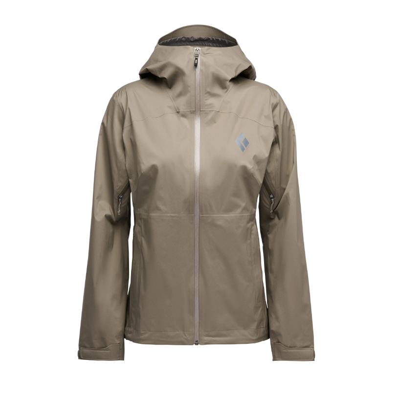 Black Diamond W Fineline Stretch Shell Summer Apparel - Womens - Tops Black Diamond Extra Small Walnut
