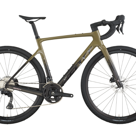 SCOTT Addict Gravel 40 Bicycle - Gravel SCOTT Small Kaki Green/Carbon Black
