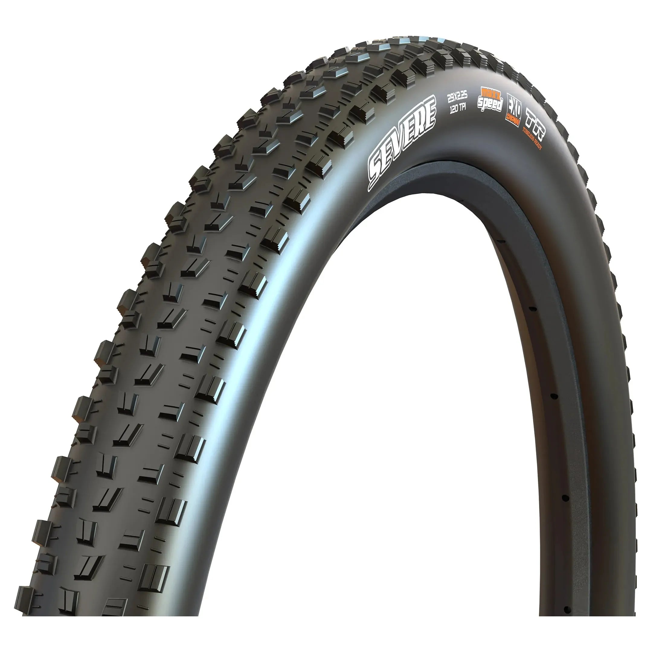 Maxxis Severe Tire - 29 x 2.25, Tubeless, Folding, Black, MaxxSpeed, EXO, E-25 Tires and Tubes - Mountain Tires - 29" Maxxis