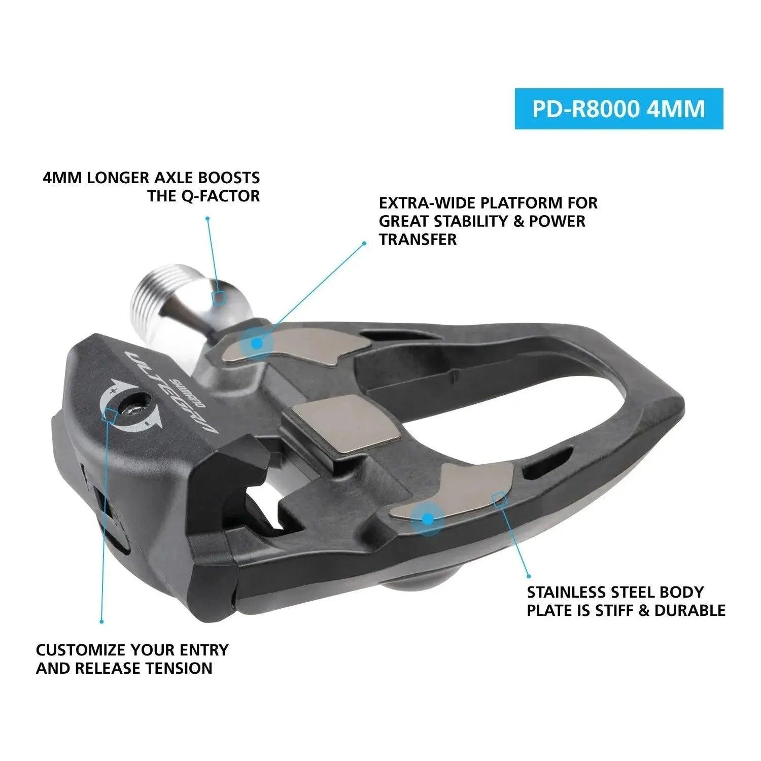 Shimano PD-R8000 Ultegra Pedals – Cripple Creek Backcountry Shimano PD-R8000 Ultegra Pedals – Cripple Creek Backcountry