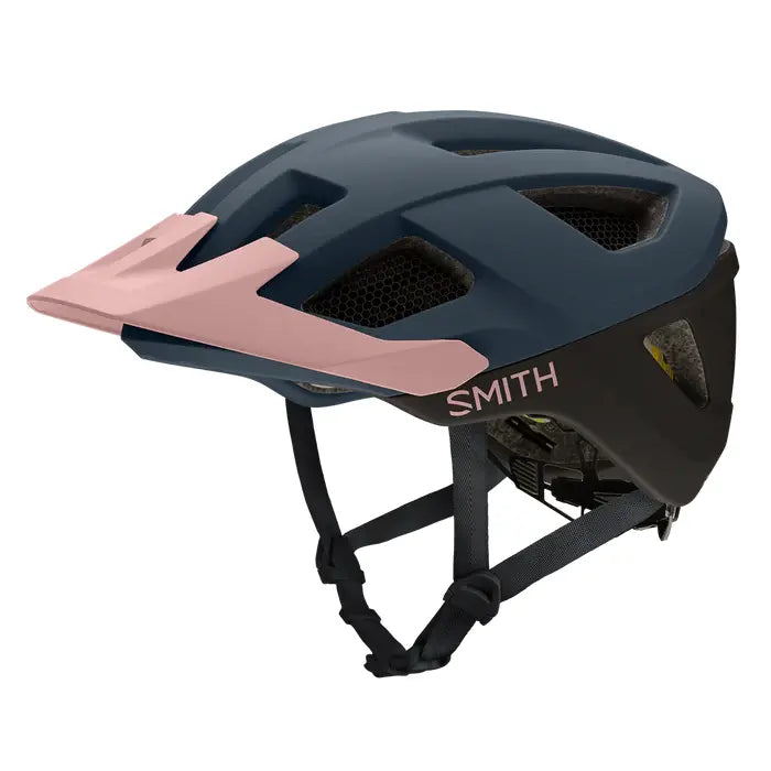 Smith Session MIPS Bike Helmet (Closeout) Bike Helmets - Mountain Helmet - Mens-Unisex Smith Optics Small (51-55cm) Matte French Navy/Black/Rock Salt