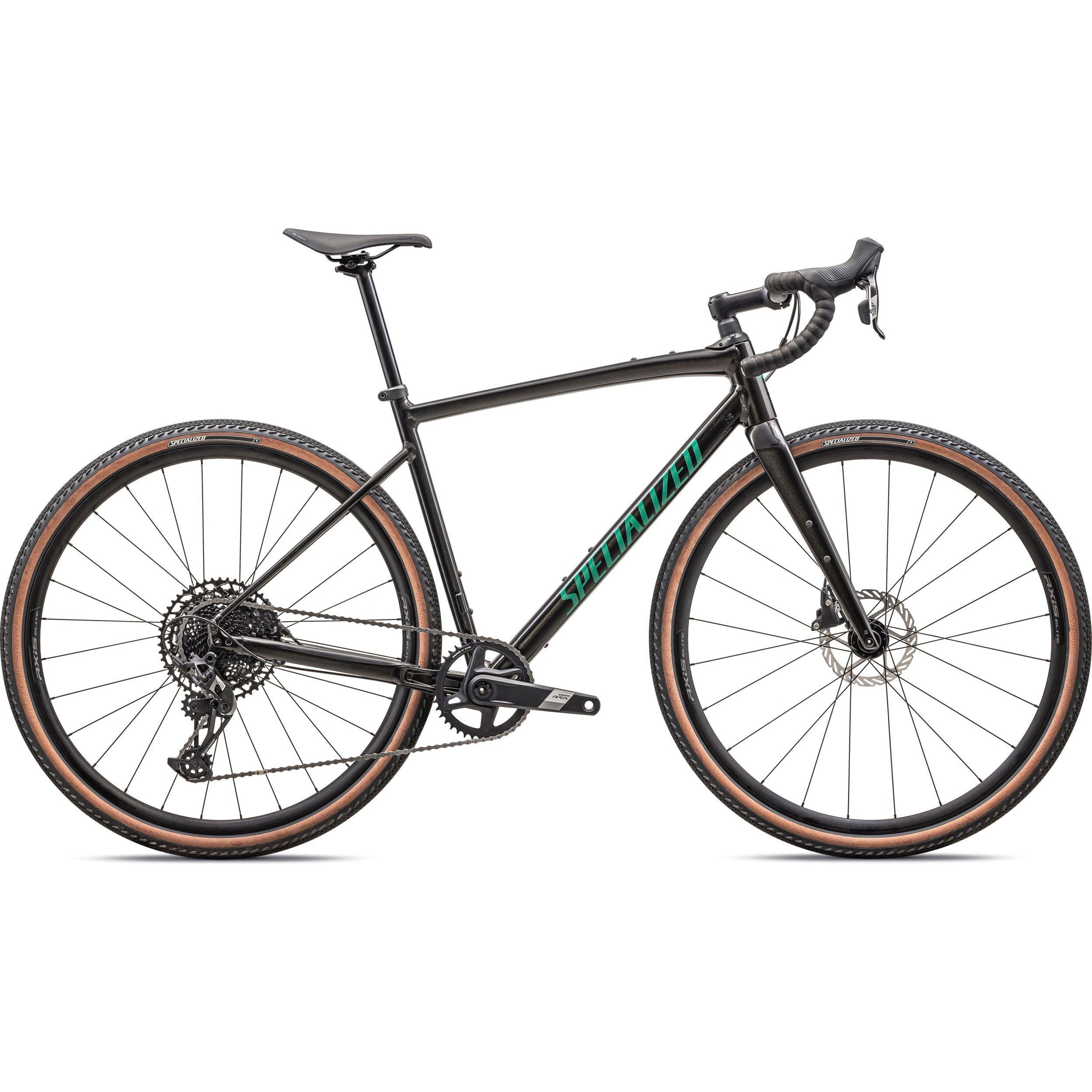 Specialized Diverge E5 Comp Bicycle - Gravel Specialized 49 Gloss Metallic Obsidian/Metallic Pine Green 