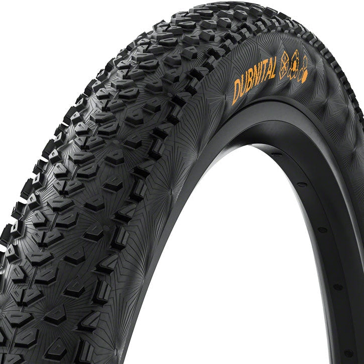 Continental Dubnital Tire - 29 x 2.40, Tubeless, Folding, Black, Rapid, Trail Casing, E25 - three-quarter