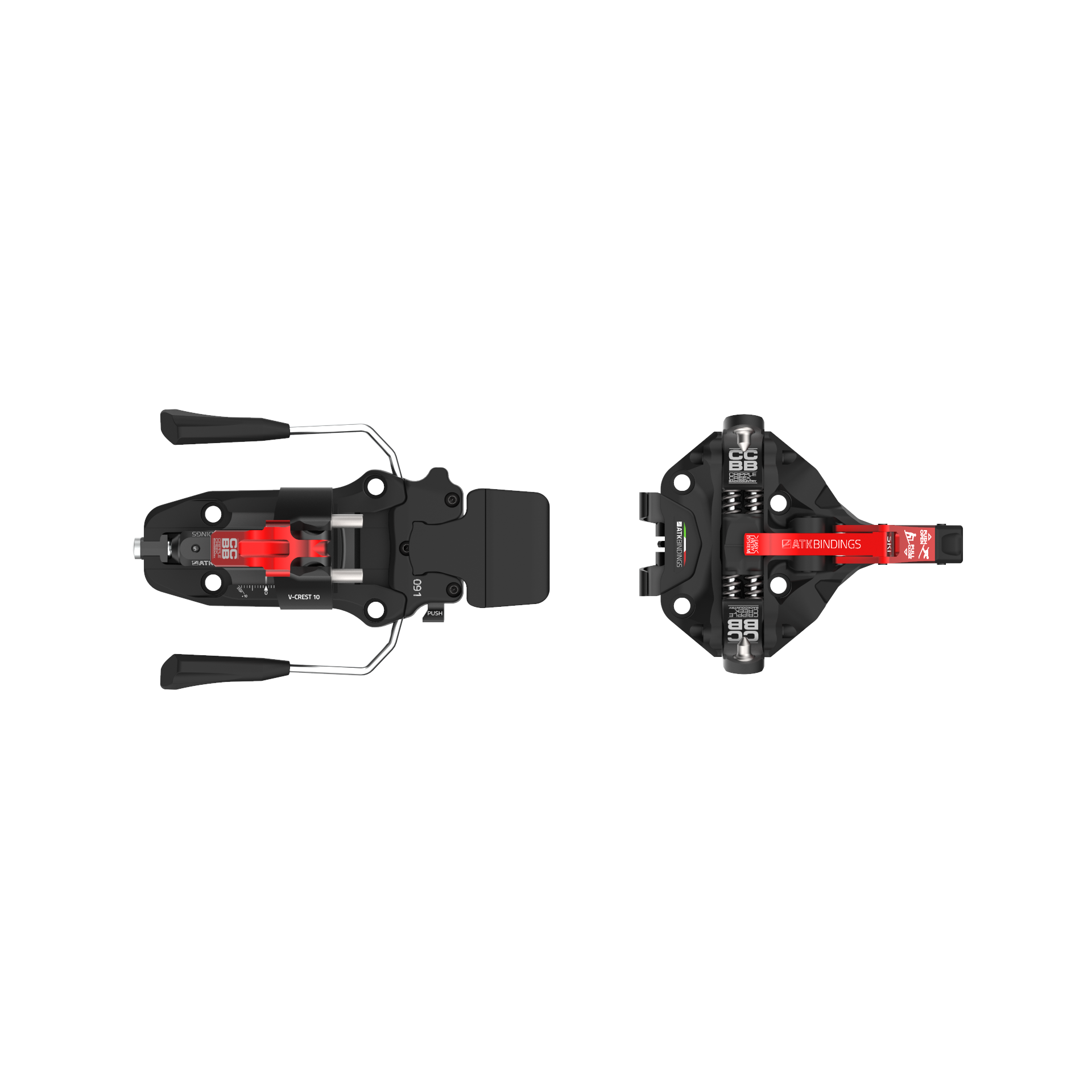 Cripple Creek V-Crest 10 Touring Binding Ski Bindings - Touring Bindings - All Mountain ATK