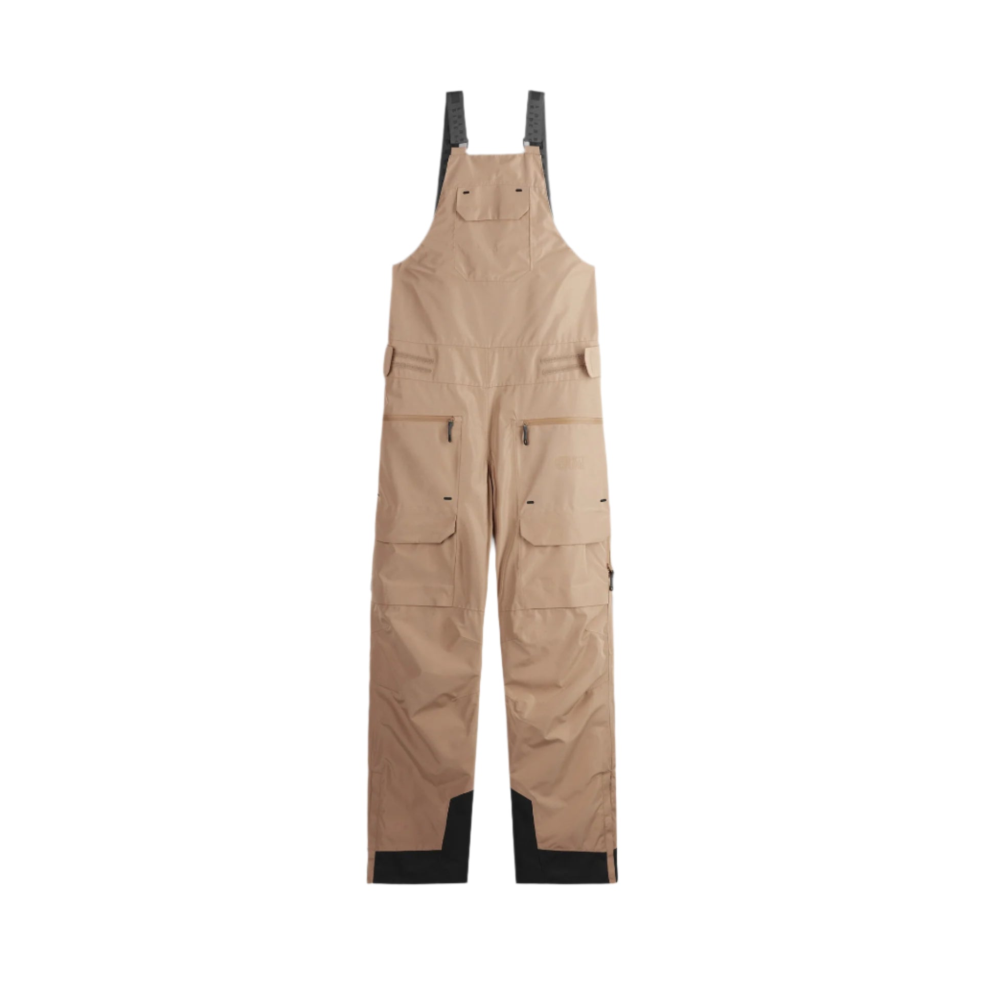 Picture W U62 Bib Pants Winter Apparel - Winter Apparel Womens Hardshell Bottom Picture Organic Clothing XSmall Mocha