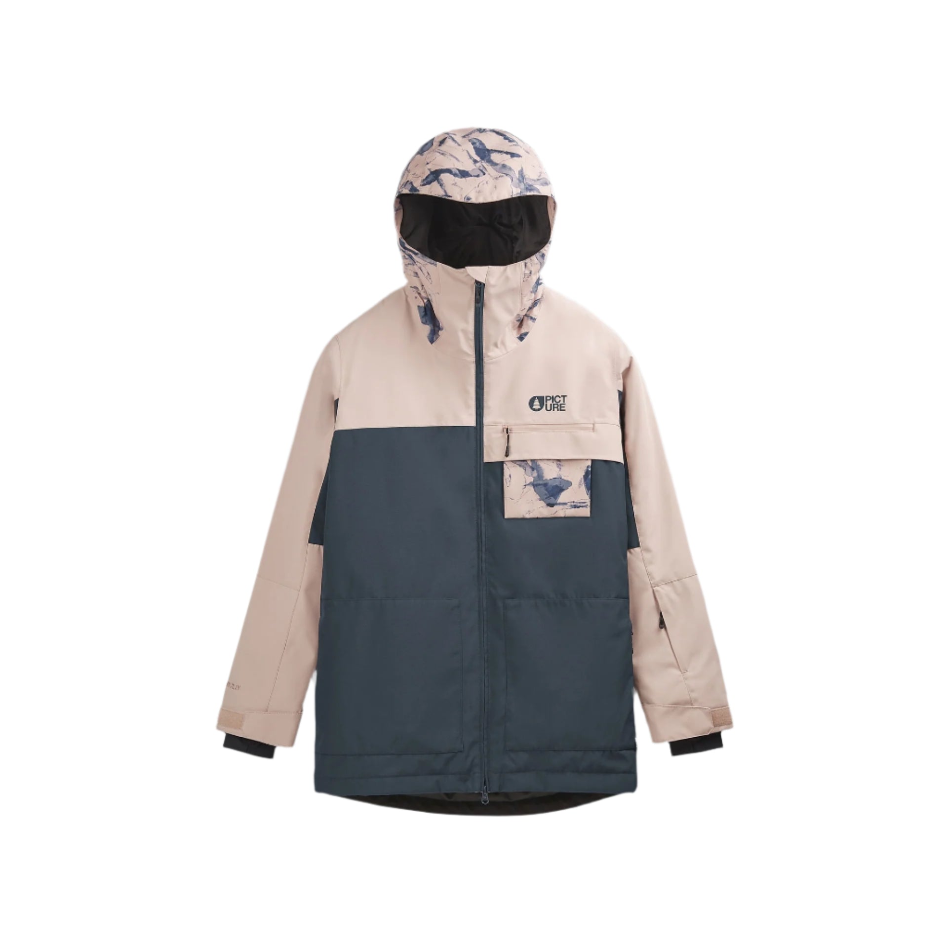 Picture W Glawi Jacket Winter Apparel - Winter Apparel Womens Hardshell Top Picture Organic Clothing XSmall Dark Blue