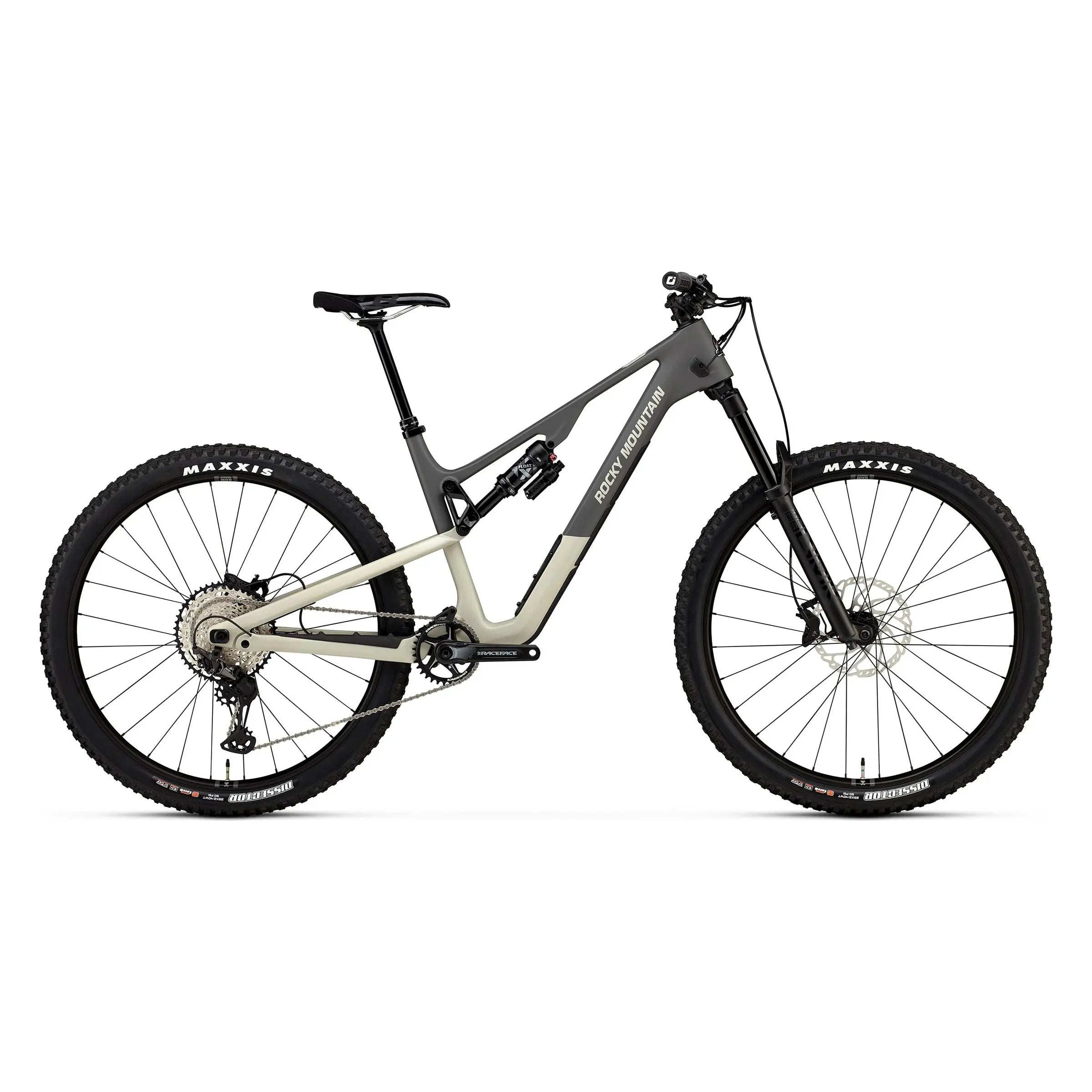 Rocky Mountain Instinct Carbon 50 29er Bicycle - Mountain - Trail Rocky Mountain Bicycles Medium Grey/Beige