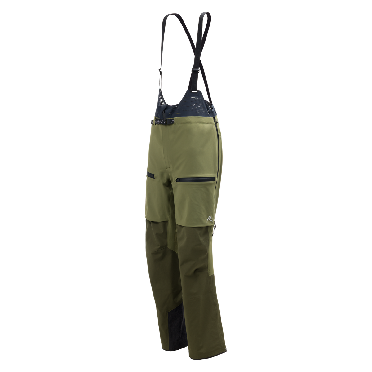 Raide W TourTech Hybrid Bib Winter Apparel - Winter Apparel Womens Softshell Bottom Raide Small Reg Moss