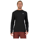 Mons Royale M Yotei Long Sleeve Baselayer Winter Apparel - Winter Apparel Mens Base Layer Top Mons Royale   