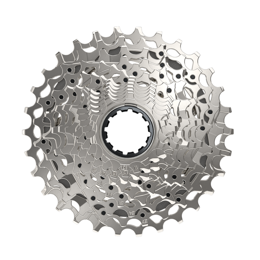 SRAM Rival AXS XG-1250 Cassette - 12-Speed, 10-36t, Silver, For XDR Driver Body, D1 Cycling Parts - Cassette SRAM