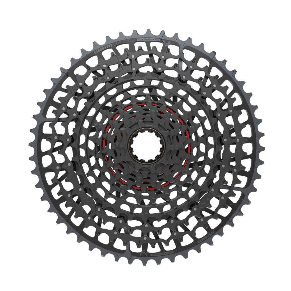 SRAM X0 Eagle T-Type XS-1295 Cassette - 12-Speed, 10-52t, For XD Driver, Black Cycling Parts - Cassette SRAM