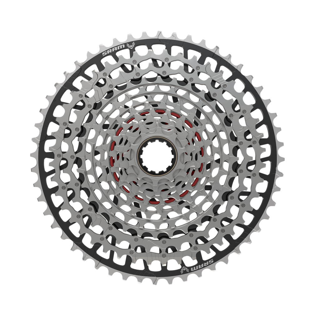 SRAM XX Eagle T-Type XS-1297 Cassette - 12-Speed, 10-52t, For XD Driver, Silver/Black Cycling Parts - Cassette SRAM