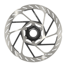 SRAM HS2 Disc Brake Rotor - 200mm Center Lock Rounded Silver/Black Cycling Parts - Brake - Disc Brake Rotors SRAM