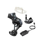 SRAM XX1 Eagle AXS Upgrade Kit - Rear Derailleur for 52t Max, Battery, Eagle AXS Rocker Paddle Controller with Clamp, Charger/Cord, Black - Cripple Creek Backcountry