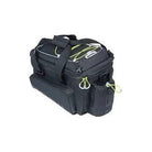 Basil Miles XL Pro Trunk Bag - 9-36L MIK Mount Black/Lime - Cripple Creek Backcountry