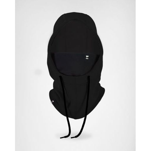 Mons Royale Decade Wool Fleece Hood Winter Apparel - Hats and Beanies Mons Royale Black