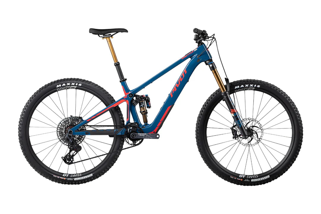 Pivot 23 Shuttle SL Pro X01 XL Blue Denim Bicycle - E-Bikes - Mountain PIVOT CYCLES