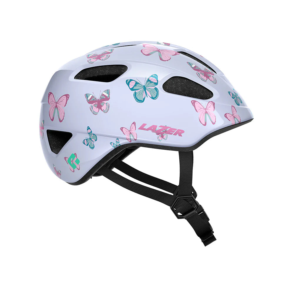 Lazer Nutz Kineticore 2.0 OS Kid Bike Helmets - Kids Lazer BUTTERFLY