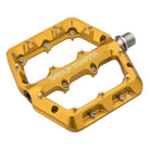 Wolf Tooth Waveform Pedals Cycling Parts - Pedal - Mountain Flat Pedal Wolf Tooth Large Gold