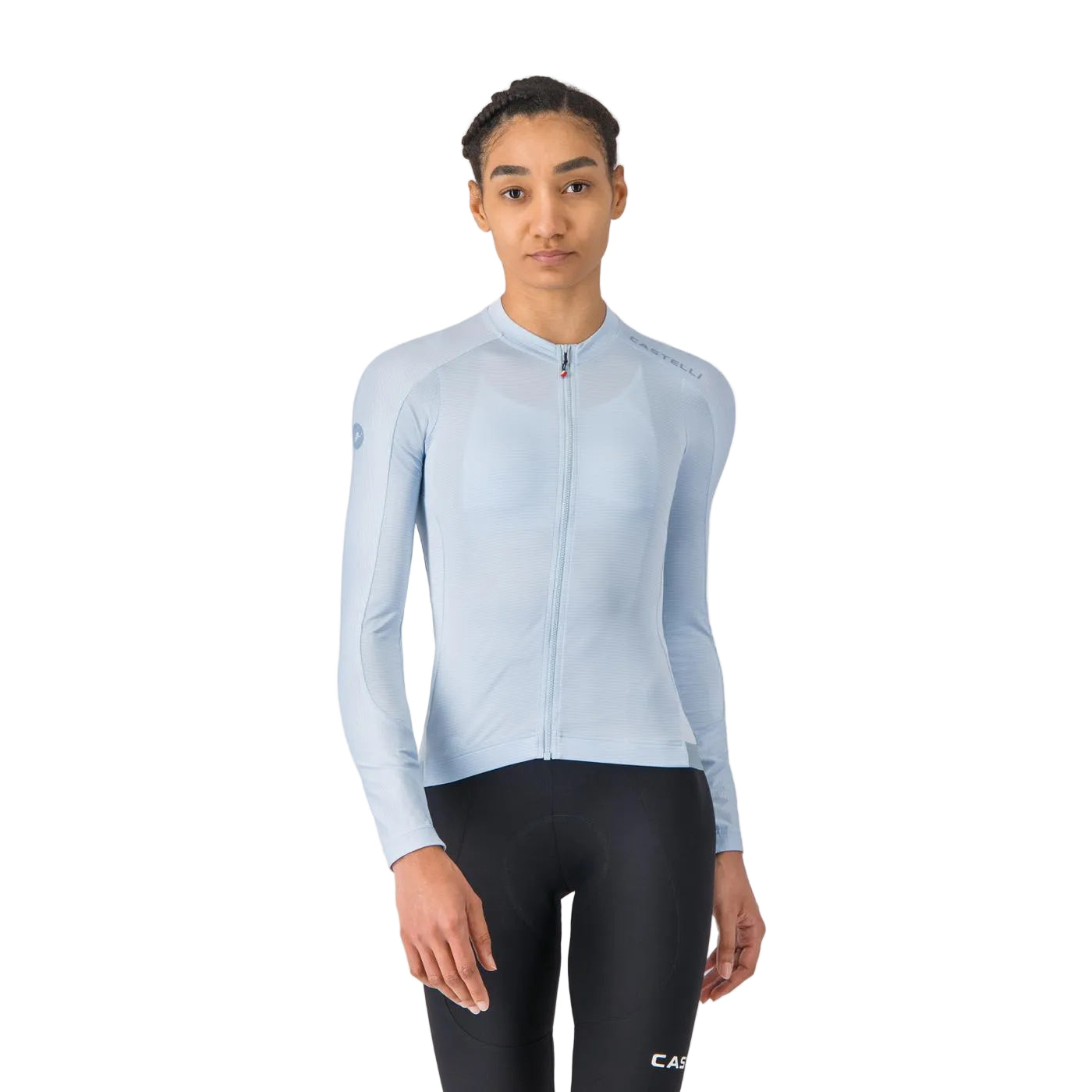 Castelli W Espresso 2 Long Sleeve Jersey Cycling Apparel - Womens - Jersey - Long Sleeve Castelli Small Winter Sky