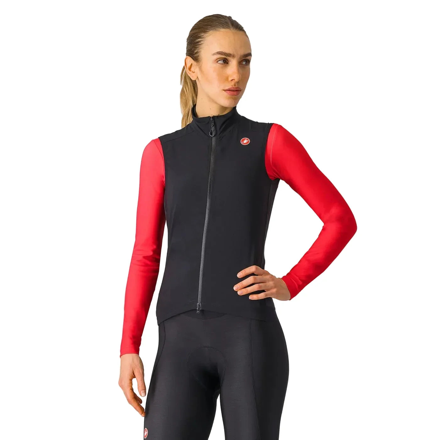 Castelli W Espresso 2 Vest Cycling Apparel - Womens - vest Castelli Small Black
