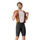 Castelli Espresso 2 Bibshort Cycling Apparel - Mens - Shorts - Bib Shorts Castelli Small Black