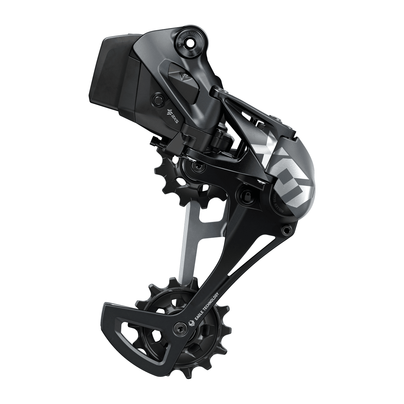 SRAM X01 Eagle AXS Rear Derailleur - 12-Speed, Long Cage, 52t Max, Lunar Cycling Parts - Derailleur - Rear SRAM