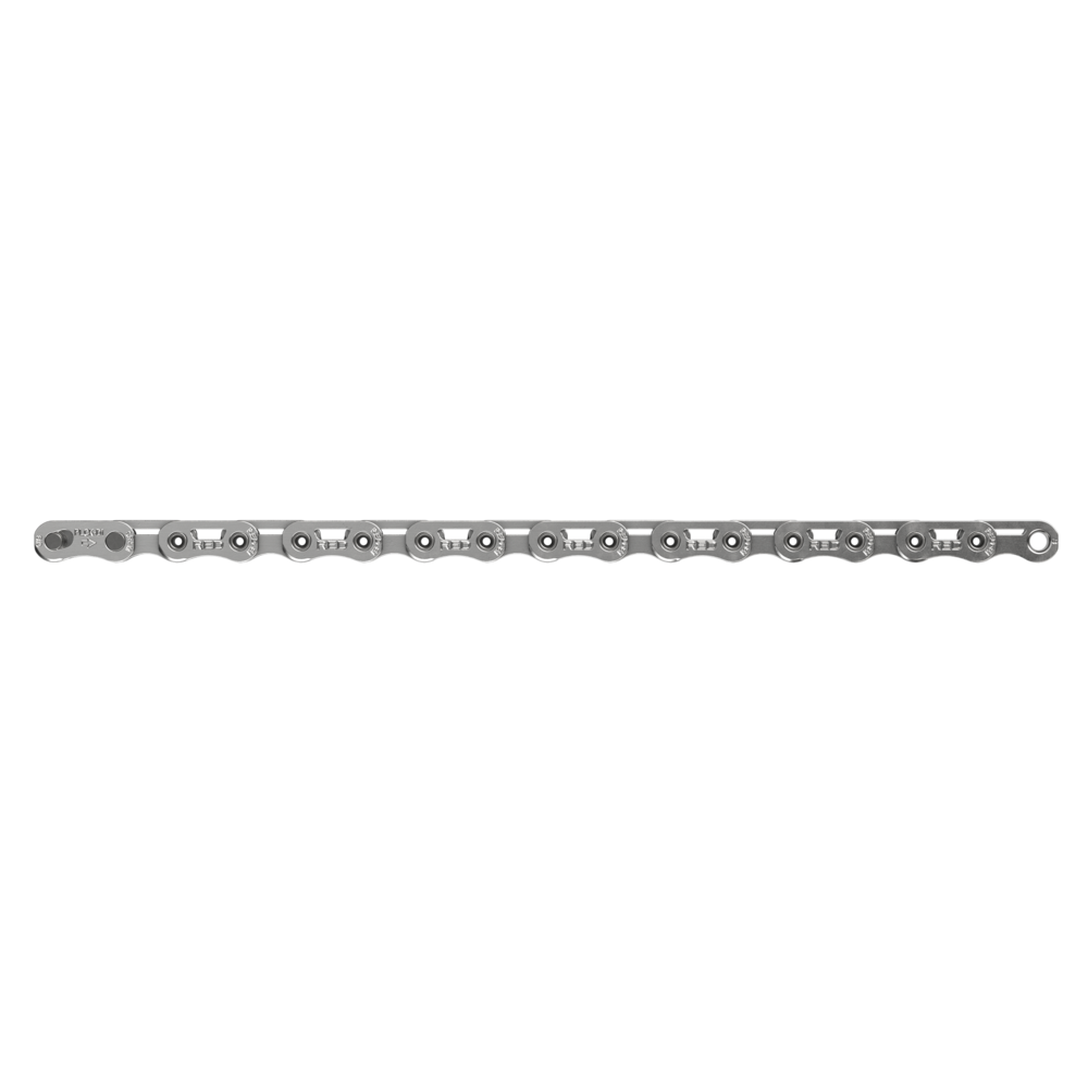 SRAM RED Flattop Chain - 12/13-Speed, 126 Links, Flattop, PowerLock, Silver, E1 Cycling Parts - Chain SRAM
