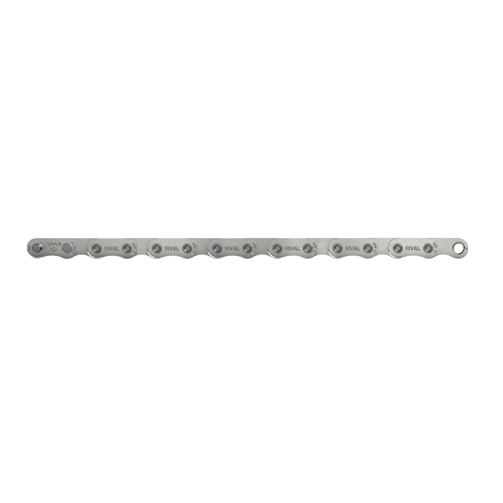 SRAM Rival AXS Chain - 12-Speed, 120 Links, Flattop, Silver, D1 Cycling Parts - Chain SRAM
