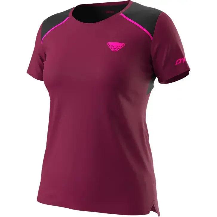 Dynafit W Sky Shirt Summer Apparel - Womens - Tops Dynafit Small Beet Red 