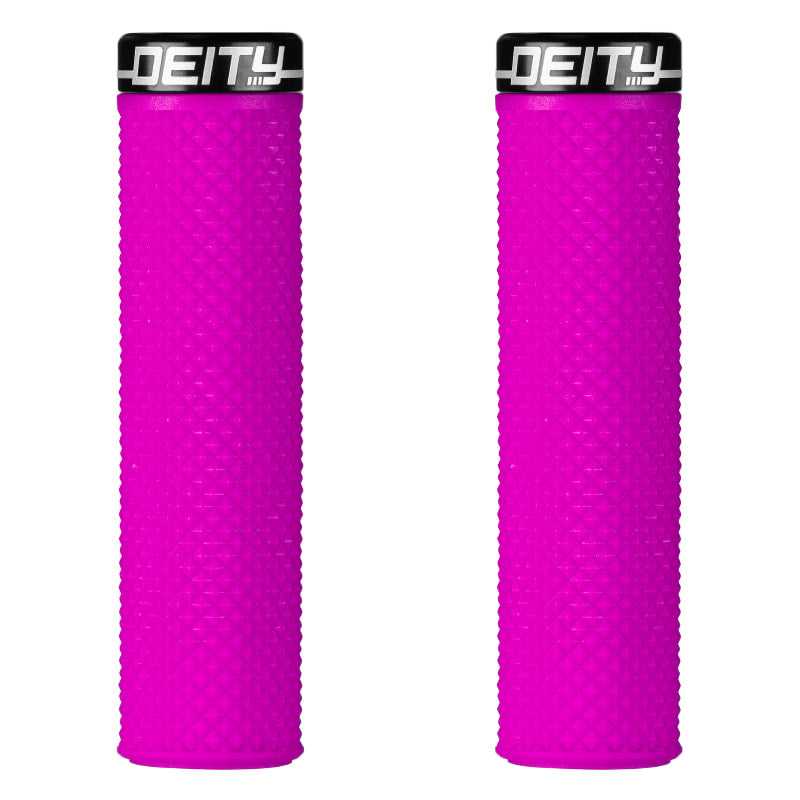 Deity Supracush Grips Cycling Parts - Grips-Bar Tape Deity Components Pink
