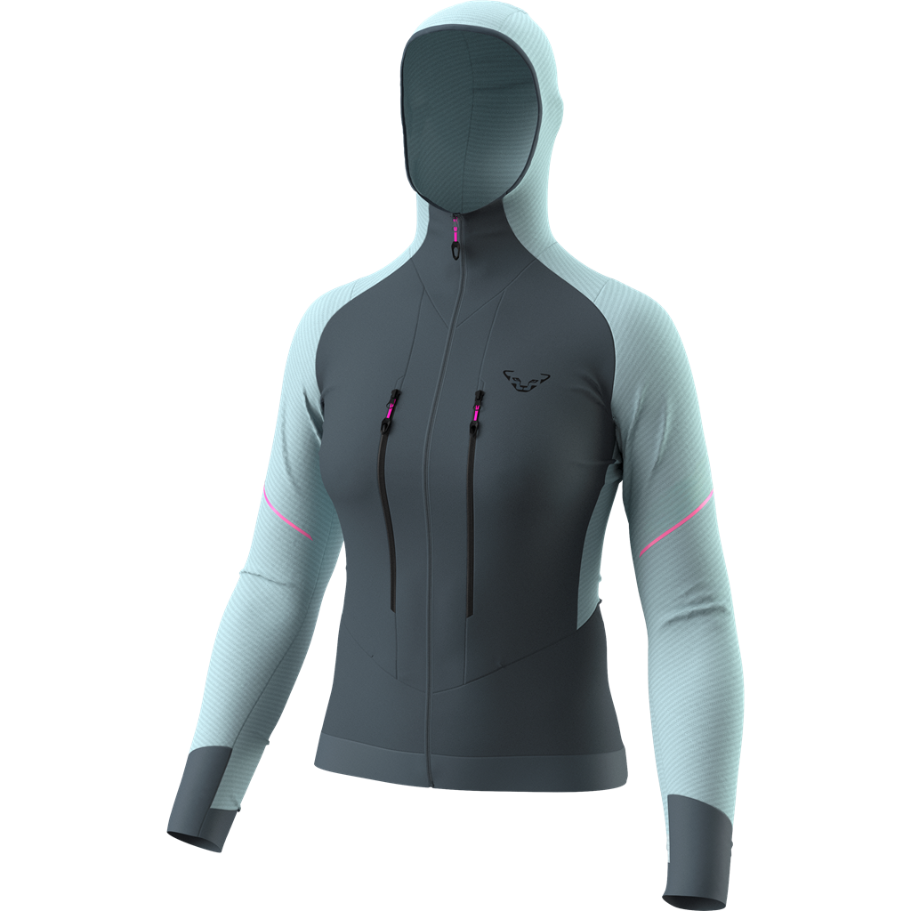 Dynafit W Mezzalama Race Jacket Winter Apparel - Race Suit Dynafit Large Cloud Blue