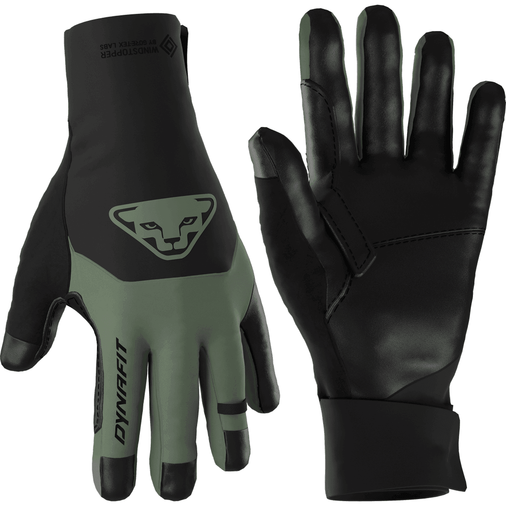 dynafit upcycled thermal handschuhe Dynafit Ridge Windstopper Gloves Small / Sage