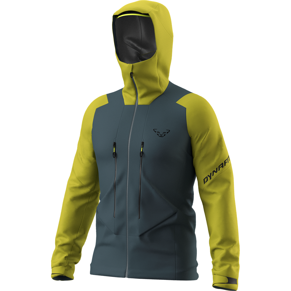 Dynafit M Blacklight 3L Jacket Winter Apparel - Winter Apparel Mens Hardshell Top Dynafit Large Golden Lime